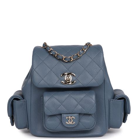 chanel backpack blue price|Chanel duma backpack 2020.